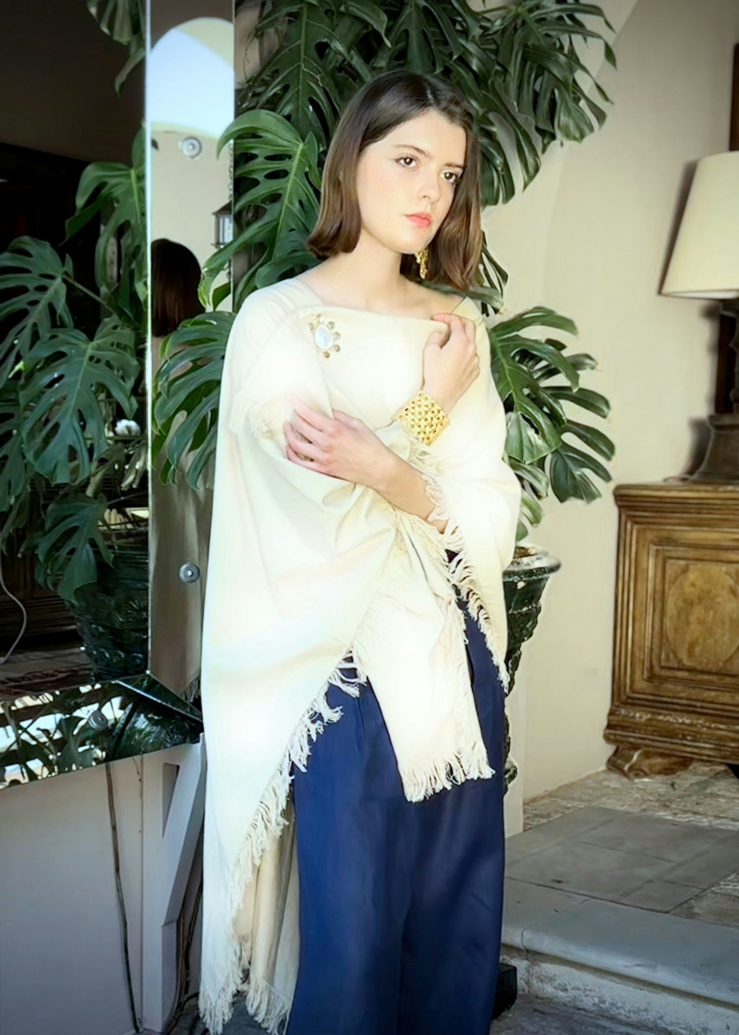 Linen Ale Self Fringe