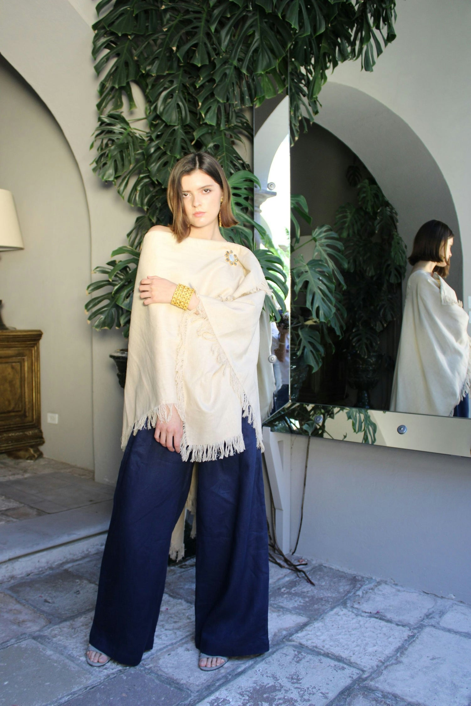 Linen Ale Self Fringe